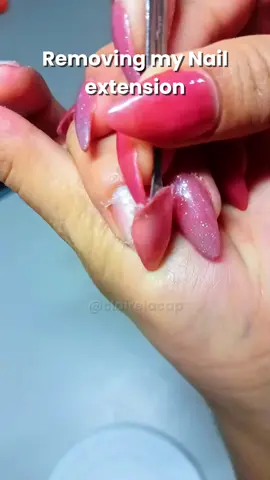 Easy to remove nail extension! #nailremover #nailextension #remover #debonder #naildebonder #nail 