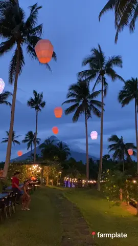 Napakaganda!!!! Truly one for the books eto sa pinas  Peaceful • relaxing   @FarmPlate  #farmplate #wheninbicol #albay #bicol #mayon #mayonvolcano #traveltiktok 