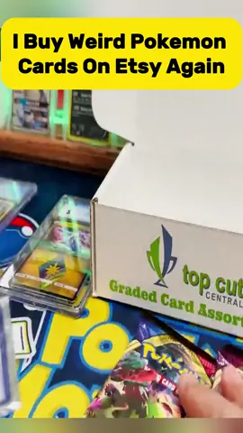 I Buy WEIRD Pokemon Cards on Etsy AGAIN #fyp #pokemoncards #openingpokemonpacks #pokemonpackopening #pokemon #collection #pokemonchallenge