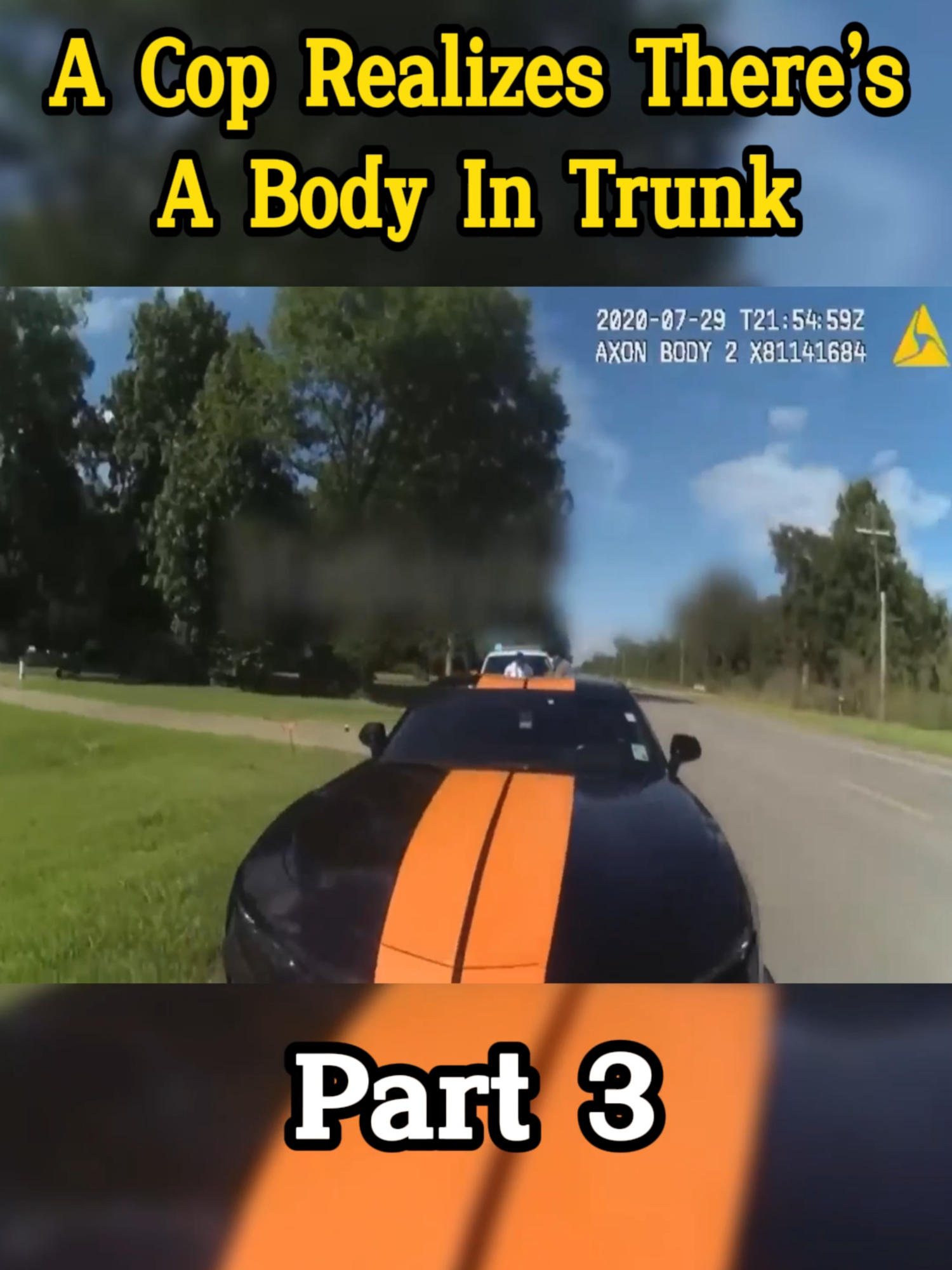 A Cop Realizes There’s A Body In Trunk part 3 #DrInsanityCrime #bodycam #scariest #stories #crime #police #fyp #truecrime #viraltiktokvideo #foryouu