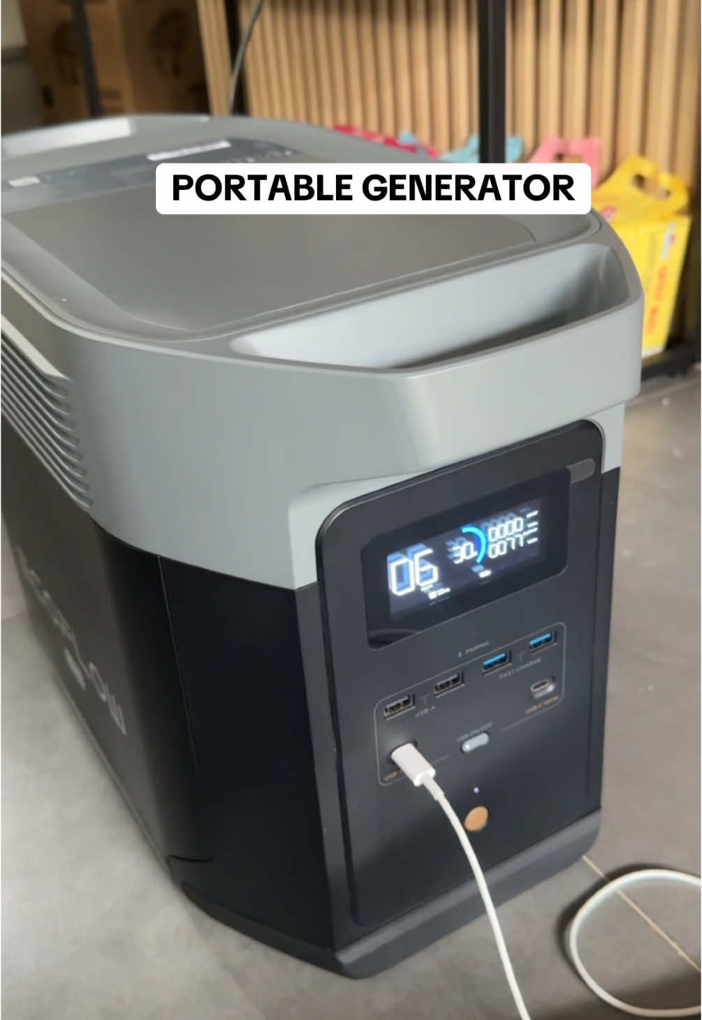 Portable Generator 🔋 Ecoflow Delta 2 Max 👍🏼 Use code  “EFWN” to get 5% off! Nasa bio ko ang link 😁  #Ecoflow #EcoflowPH #EcoflowD2M @EcoFlow 