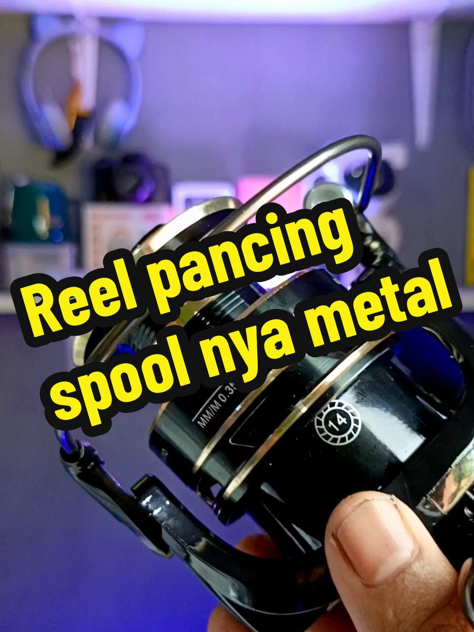 Reel pancing impor, spoolnya dari bahan metal, dan harga nya lagi promo diskon loh, buruan cek out di keranjang bawah#reelpancingmurah #reelpancingberkualitas #reelpancing #megaguncang1212 