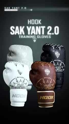 ‼️Hook Sak Yant 2.0 Training Gloves Series‼️ Desain padding multilayer 6 lapis yang tebal sehingga mampu meredam benturan keras, membuat lebih aman saat memukul. Material kulit Hook Matte Leather lembut dan doff, kekuatan setara kulit sapi. Dapatkan segera dengan klik link di bio. Fight for Your Glory🔥 #hookfightgear #brandindonesia #fyp #fypシ #boxinggloves #sarungtinju #sarungtinjuhook #glovestinju #glovesmuaythai #boxing #hookboxinggloves #viral #viralvideo #viraltiktok 