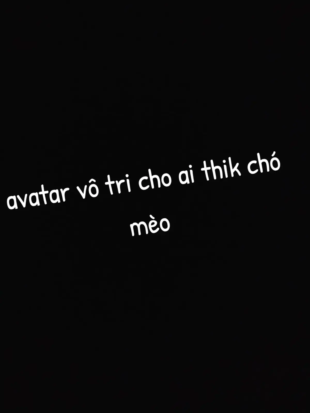 avatar cho ai thik chó mèo nì🥰