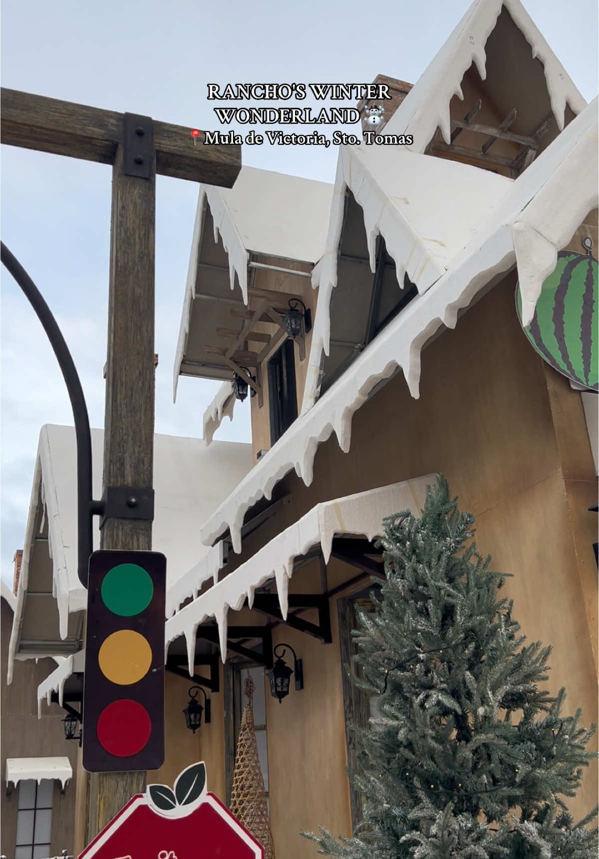 New Christmas destination in Pampanga ☃️🎄✨ ❄️ RANCHO AT MULA DE VICTORIA  📍 Santo Tomas, Pampanga #pampanga #christmas 