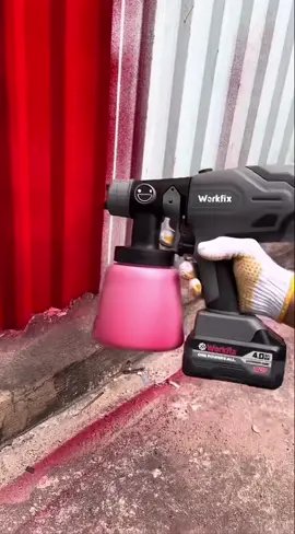 Máy Phun Sơn Pin 21V WORKFIX ,Chân Pin Phổ Thông ,Động Cơ Ko Chổi Than ,(Thân Lẻ Và combo thân máy +pin 10Cell+ Sạc#giadungdienmay24h #thinhhanhtiktok #hottrend #hot #xuhuong #xuhuongtiktok #thinhhanh #lenxuhuong 