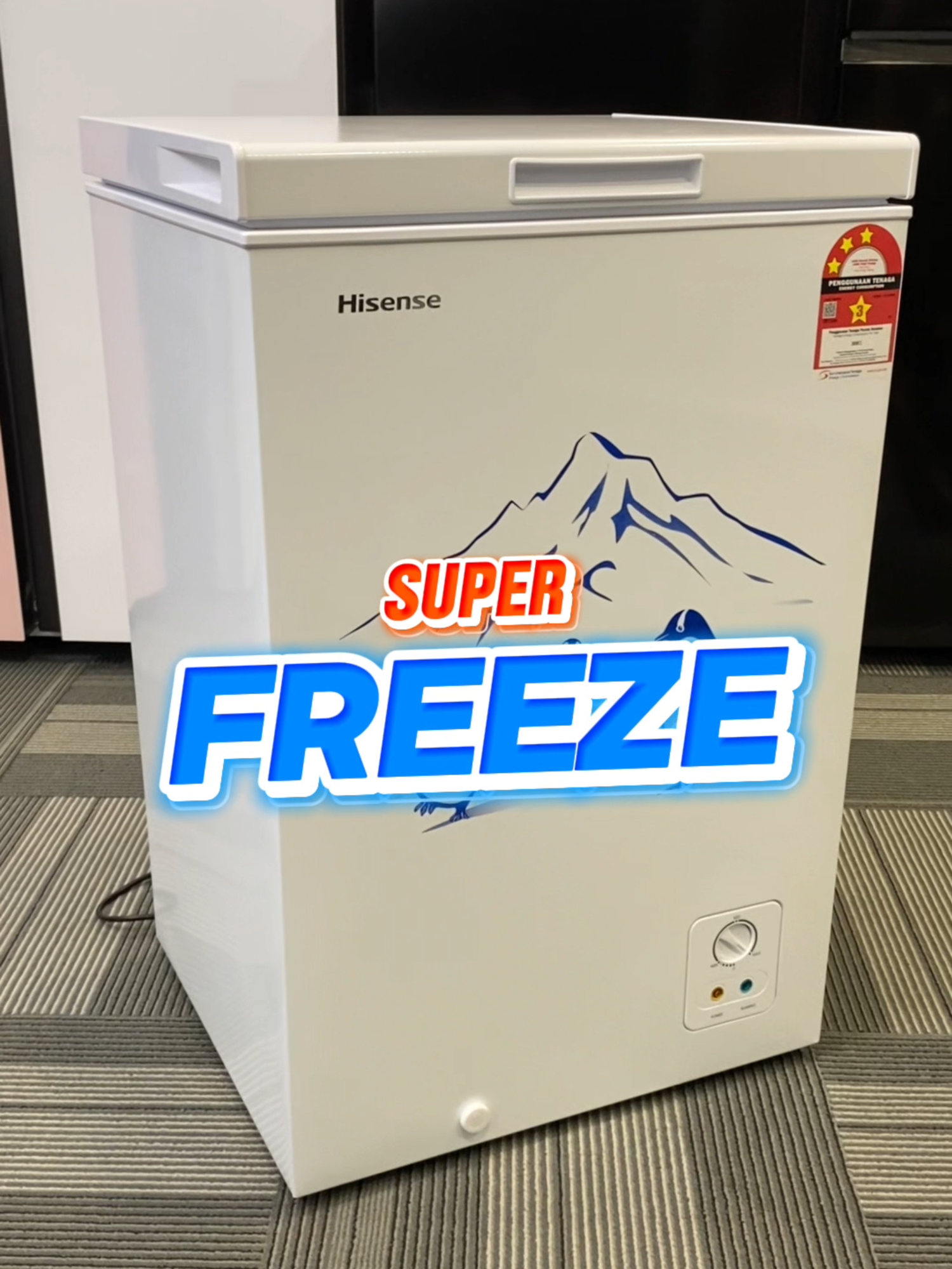 Freezer boleh tahan sejuk walau takde elektrik! #hisense #hisensemalaysia #sale #fy #Home #homeliving #viral #racuntiktok #promo #gfrkj #fyp #fridge #freezer
