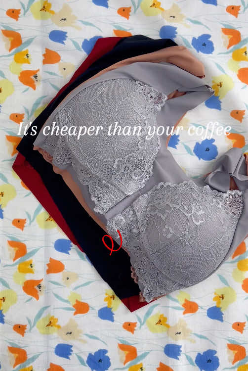 Get your hands on this multi-colored lace lingerie!!!#fyp #spotlightfinds #tiktokshopholidayhaul #wireless #bra #underwear 