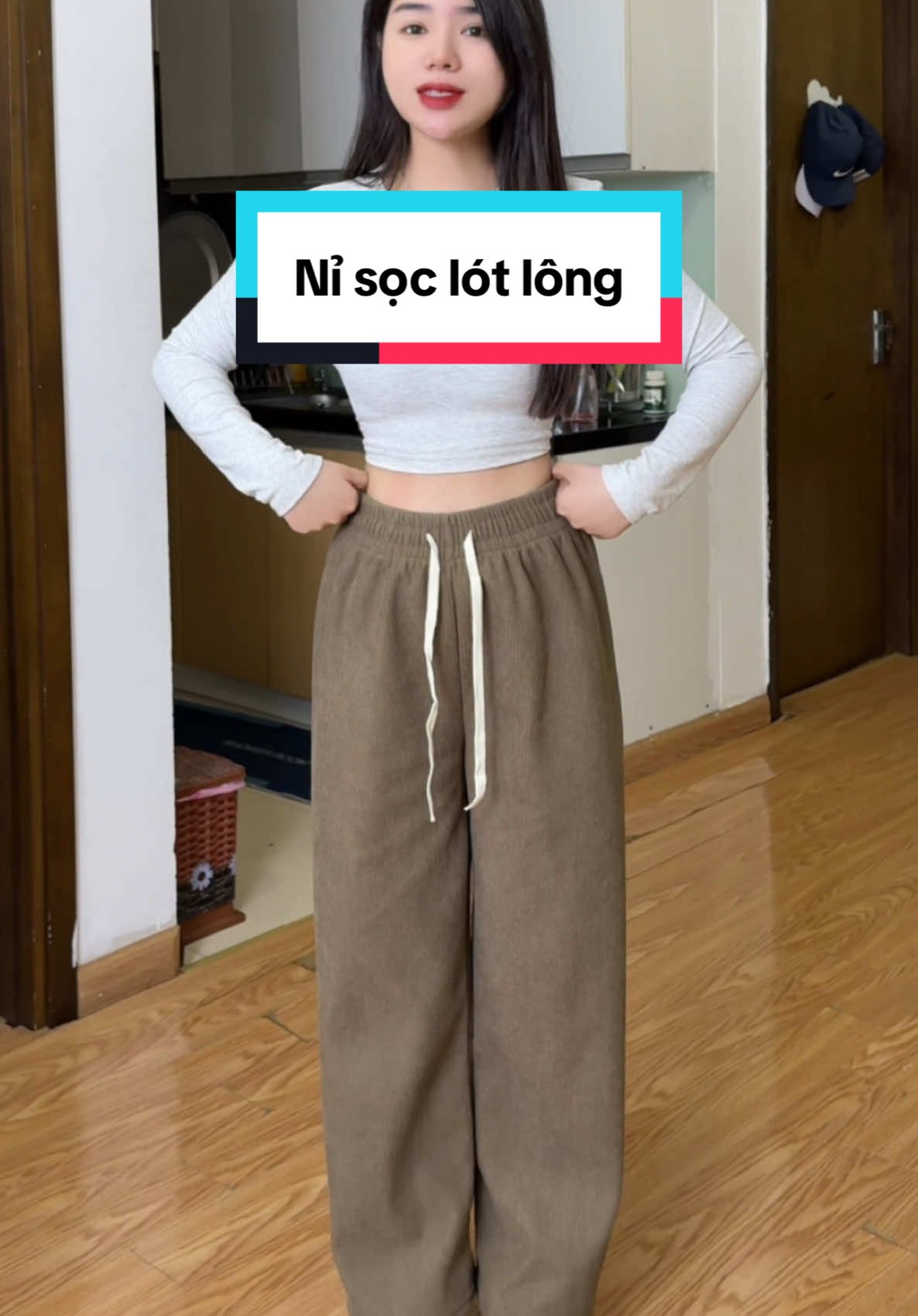 Siêu ấm siêu dày không mua tiếc lắm nha chị em #huynhchang00 #huynhchang #huynhchangreview #quannilotlong #quanni 