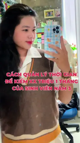 Như đã hứa, hôm nay mình lên clip “Cách quản lý thời gian để có thể kiếm được XX triệu 1 tháng ở độ tuổi 20 khi còn là sinh viên năm 3”. Vì quá bận rộn nên tận 1 tuần mình mới ra clip, sorry anh em nhé hihihi 😘 #mìnhlàThư #ởHuế #quanlythoigian #viral #xuhuong #sinhviennam3 #hue 