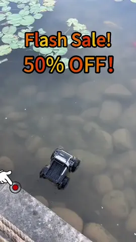 Remote Control Amphibious Adventure Vehicle, Perfect Gift for Young Explorers