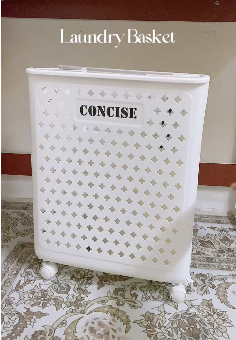 Paling suka sebb boleh lipat 😍🫶🏻 Mmg jimat ruang nk simpan 😍 #laundrybasket #laundryroom #laundrydecor #basketlaundry #laundryhack 