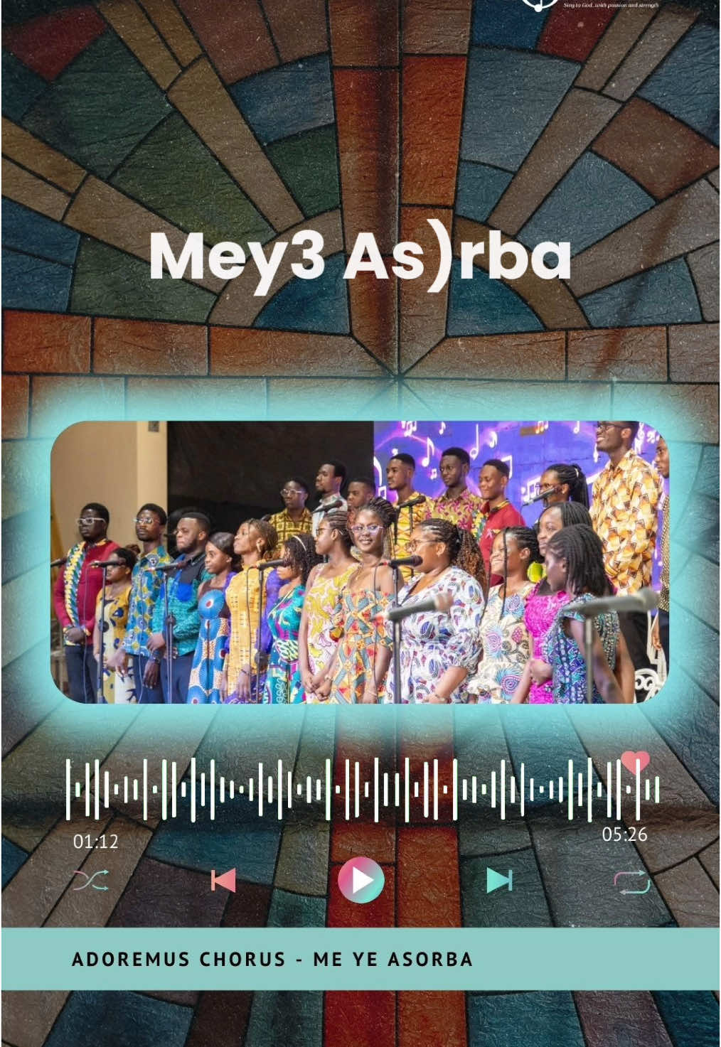 Me y3 As)rba - A Catholic fante hymn by Adoremus Chorus Ghana.   #catholicmass #catholicmasssong #ghanacatholic #christmas #twihymns #hymn 