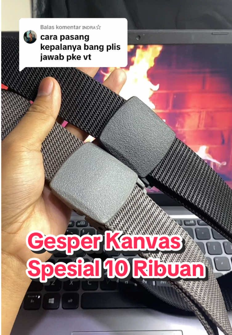Membalas @ɪɴᴅʀᴀ☆ Gesper Spesial Kok Murah Sih?! Gesper kanvas premium 10 Ribuan!? #gesperkanvas #gesper anak sekolah jawa barat #gesperkekinian #ikat pinggang pria yg ada sletingnya #ikatpinggangpria 