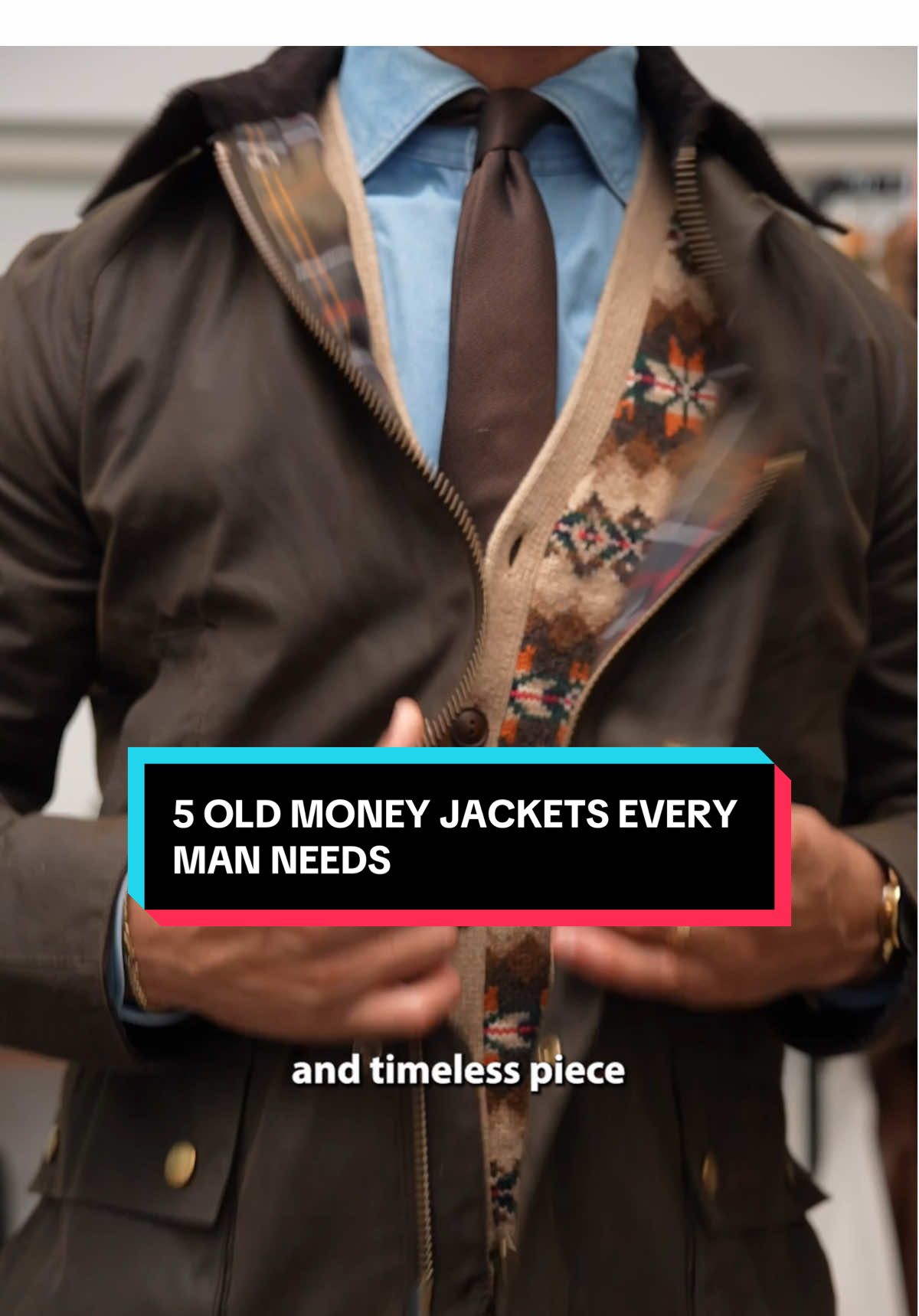 5 Old Money Jackets Every Man Needs  My Winter Style Guide drops 12/17 @ 10am EST. It will have 10 personally curated winter outfits for daily occasions men have with links included to each item. If you or a loved one want improve or build on your style sign up on the link in my bio so you will be notified when we launch!