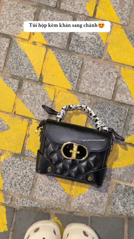 Gợi ý mẫu túi cốp sang chảnh dáng hộp s a l e từ 180--->#125k + khăn😍#hottrend #xh #LearnOnTikTok #phoidoxinh #tuixachnu #mienphivanchuyen #ngocdiemchuyentui #tuigiare 