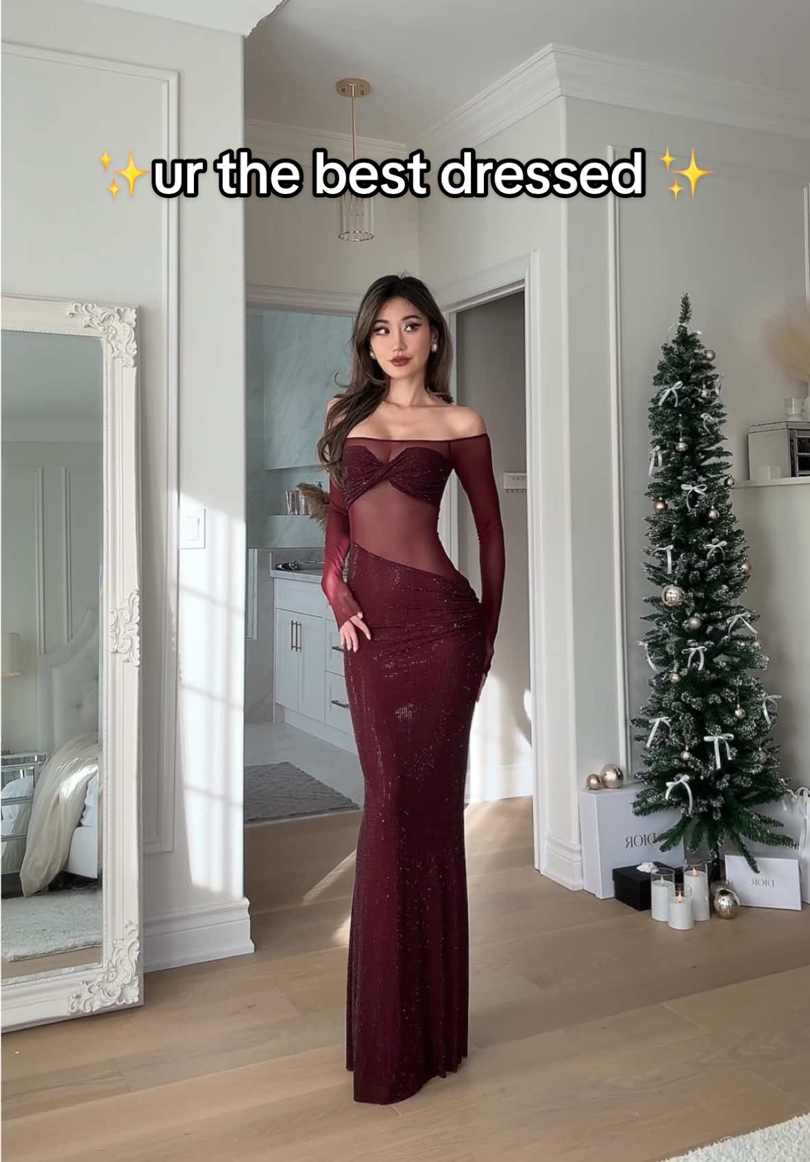 Iinks in bio ✨♥️ IG @kerina.wang #dress #fypp #girls #partydress @Meshki 