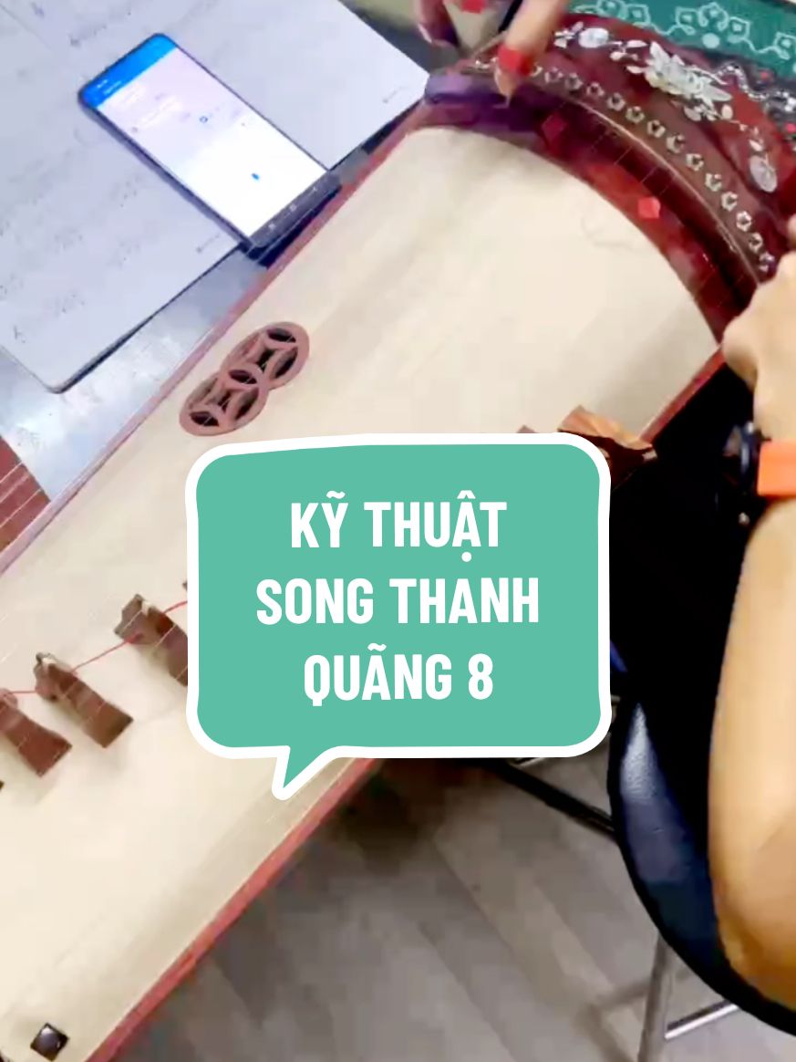 Nay chúng ta tập thêm 1 kỹ thuật nữa của đàn Tranh nhé!🌹#dantranh #amnhac #xuhuong #cunghocbautranh #vothanh #hocdan #nhaccudantoc #LearnOnTikTok 