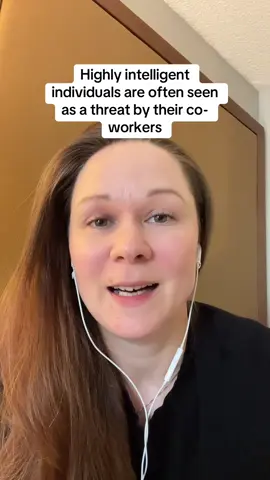 Replying to @Nope i lost the comment on the video but here we are. Asking too many questions can be seen as a threat. #highintelligence #workplace #highlyintelligent 