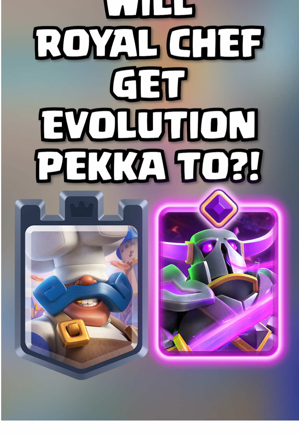 What Level Will Royal Chef Get Evolution Pekka To? 👨‍🍳🥞 #clashroyale #update 