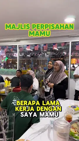 Antara staff Restoran Nasi Ulam yang berkhidmat lama dengan kami. 9 tahun dengan kami, bukan sahaja bertanggungjawab dalam tugasan utama mencanai roti, tapi juga sentiasa ringan tulang membantu yang lain. Kami akan rindu roti mamu, selamat jalan mamu, semoga ketemu lagi. Jasamu dikenang 🤍 #fyptiktok #majlisperpisahan #farewell #Foodie #klfoodie #nsfoodie #makan #MakanLokal #aesthetic #sarapannilai #sarapanseremban #sarapan #makantengahari #makantengaharinilai #tempoyak #masakannegerisembilan 