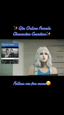 My Gta Online Character Creation #gaming #fyp #fypage #foryoupage #gta #gtavonline #gta5 #gta6 #gtav #gtaonlinecharactercreation #charatercreation  #gtafemaleoutfits #gtaonline #gtafyp #gtagirl #gtagirloutfits #gtagirlgamer #viral