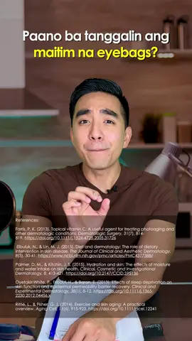 Maitim na eyebags