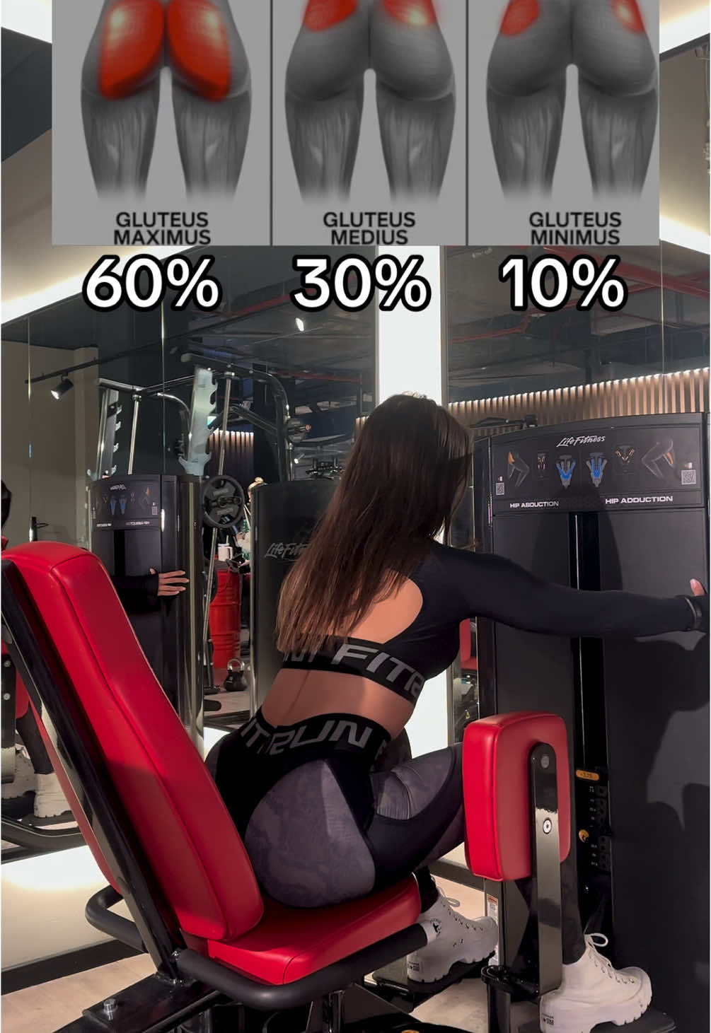 Leaning forward 💡 Focus on the upper glutes: adds lift and roundness. Sitting back 🎯 Targets the middle glutes: creates that ‘shelf’ shape. Sitting upright ⚖️ Activates all glute muscles: for a balanced and toned look. Which position works best for your goals? 🤔 #glutesworkout #fitnesstips #gluteactivation 