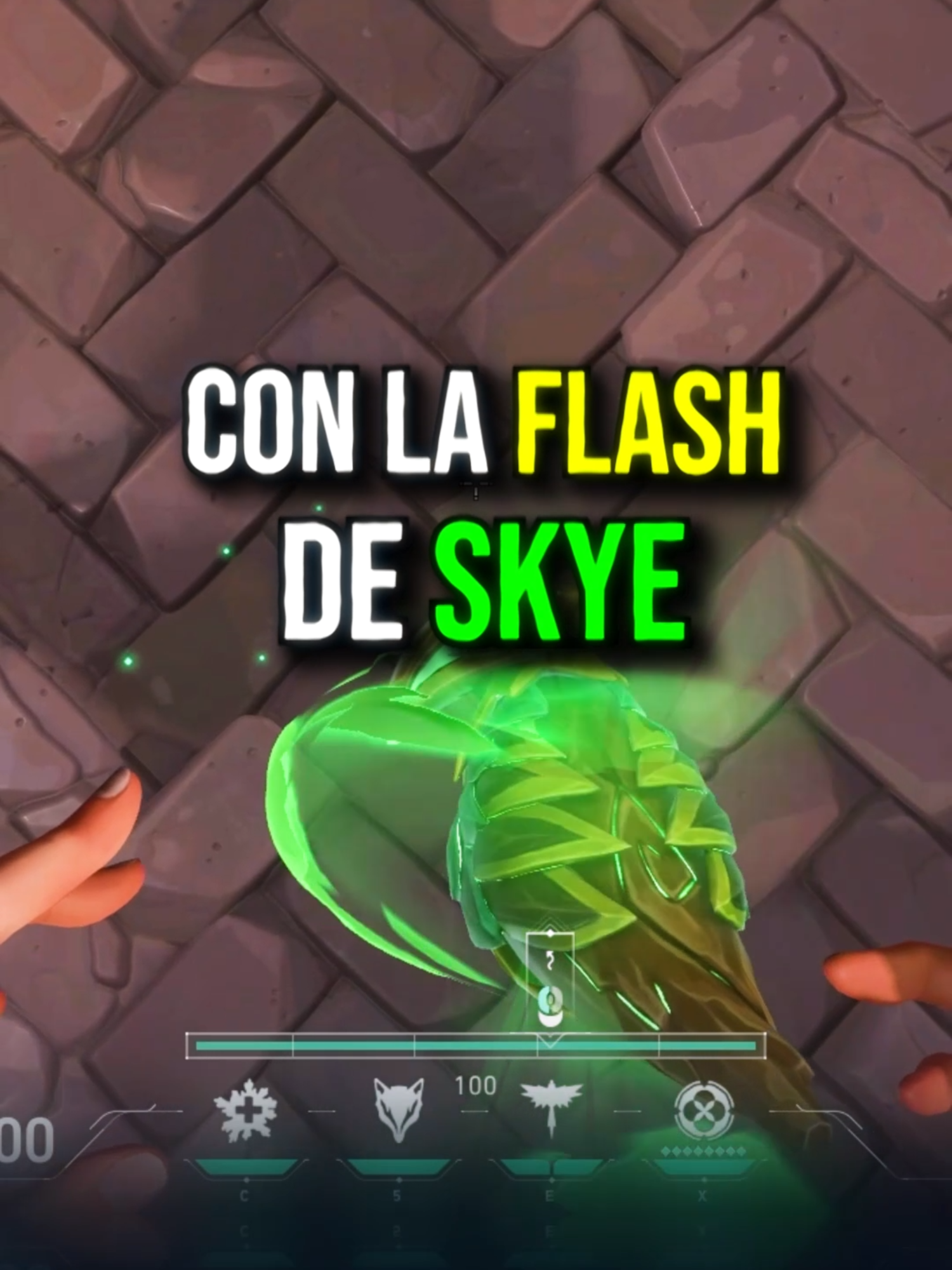 ¿Conocías este truco para peackear con la flash de Skye? #Valorant #valoranttips #valorantenespañol