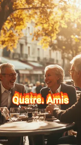 Quatre amis se retrouvent 30 ans plus tard. #histoire #reflexion #inspiration #developpementpersonnel #emotions #santementale #lifelessons #moral #motivation #bonheur #vie #amour #psychology #reussite #relation #couple #homme #femme 
