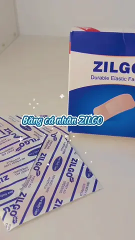 Băng cá nhân ZILGO nhà nào cũng cần có #bangcanhan #zilgo #bangdanvetthuong #yte #fyp #xuhuong 