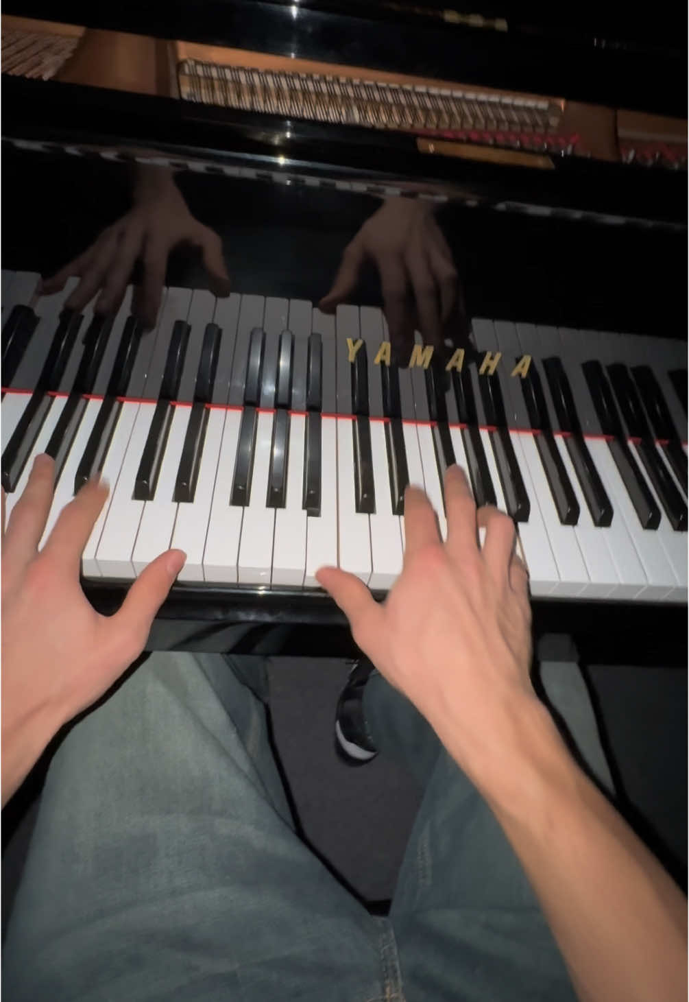 Playing this at night just hits different #piano #chihiro #pianocover #viral #fyp #billieeilish 