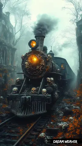 The Transylvania Express.  Artificial intelligence helps me create the Earl of Dracula's train.  #ai #aitok #aiart #aivideogeneration #aivideo #aivideos #aigenerated #aigeneratedvideos #midjourney #artificialintelligence  #vampire #horror #dracula #train 