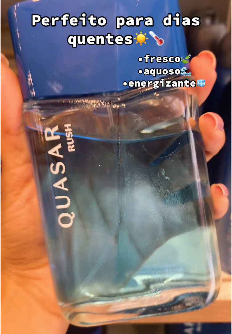 Quasar rush é ideal para dias quentes☀️ #poderosa #cheirosa #nataloboticário #presentesdenatal #cheiros #perfumesoboticário #fragncias #natal #oboticáriooficial 