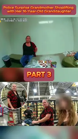Police Surprise Grandmother Shoplifting with Her 16-Year-Old Granddaughter - Part 3 #cops #copsoftiktok #copsontiktok #copstiktok #police #chase #copschase #foryou #fyp #usa