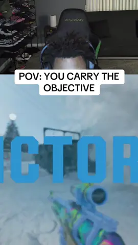 Only the strong can carry the objective 💪🏽😂 #fyp #callofduty #blackops6 #gaming 
