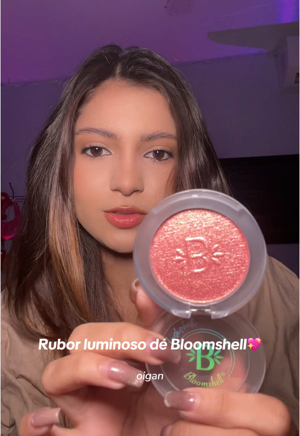 2da parte de productos que NO ENTIENDO POR QUE NO SON VIRALES✨🪩🌈💖 | Ruboe luminoso de @Bloomshell cosmetics #makeup #beauty #beautiful #BeautyTok #rewiew #makeupreview #makeuplook #blush 