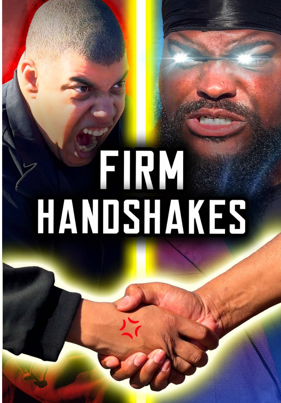 How powerful is your handshake? 🤝 #relatable #anime #handshake 