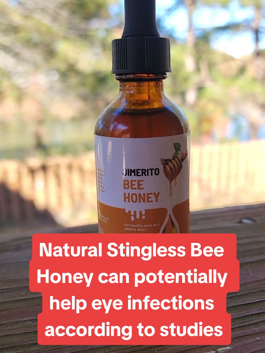 #beehoney #stinglessbeehoney #pinkeye #naturalremedies #naturalmedicine #homeopathic #honey  #eyeinfection #honeyforhealth #honeyeyes 