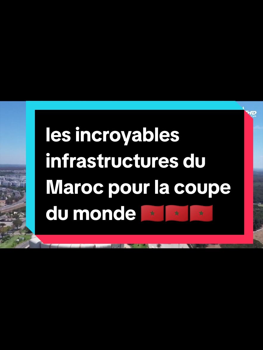 Coupe du monde 2030 : le Maroc accélère dans la mise à niveau de ses infrastructures. Ici, les stades de Rabat et Tanger et les moyens de transport #maroc #fyp #pourtoi #rabat #tanger #coupedumonde #fifa #marokko #morocco 