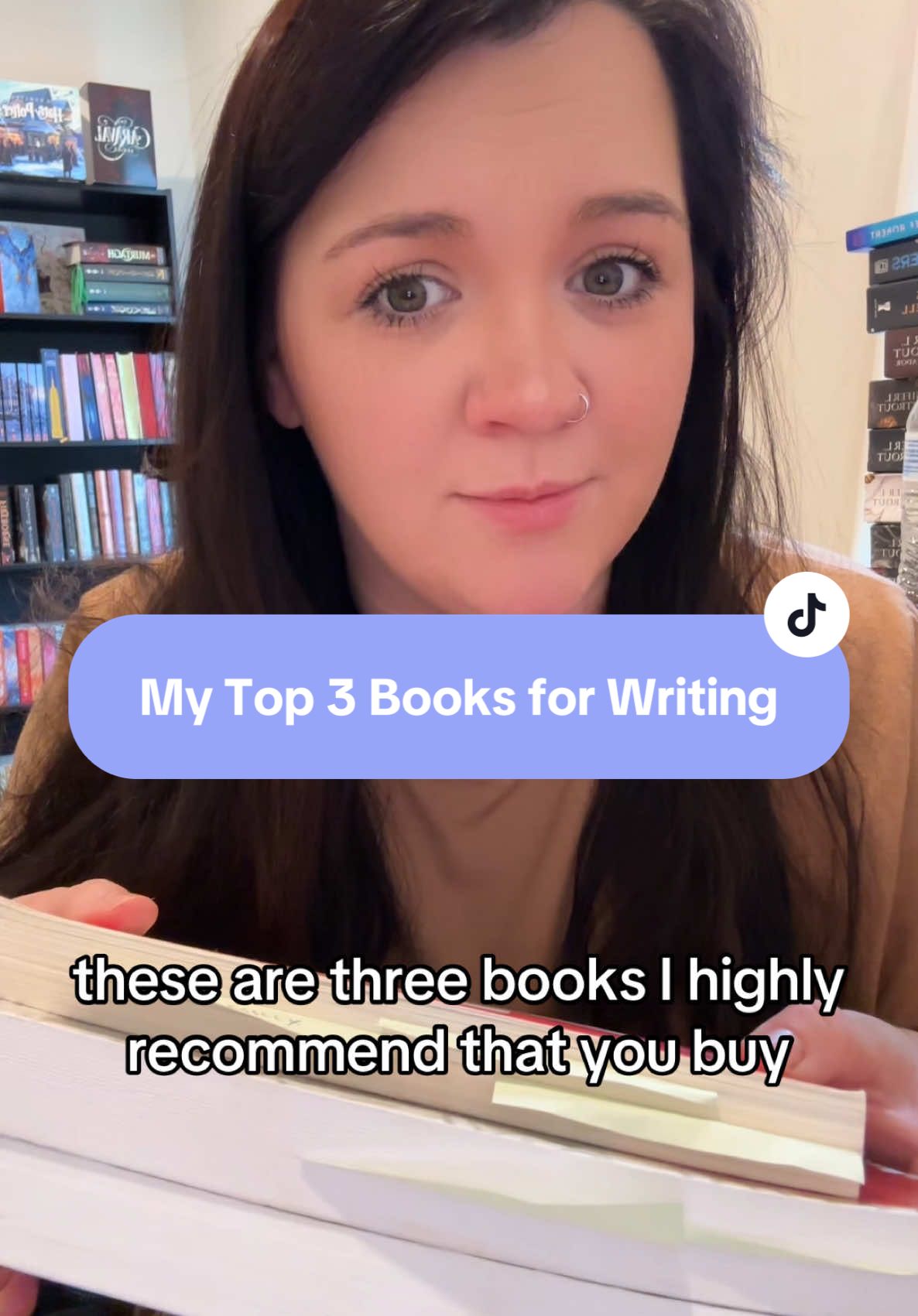#writingtips #top3 #booksaboutwriting #authorsoftiktok #writersoftiktok #thesaurus #storygenius 