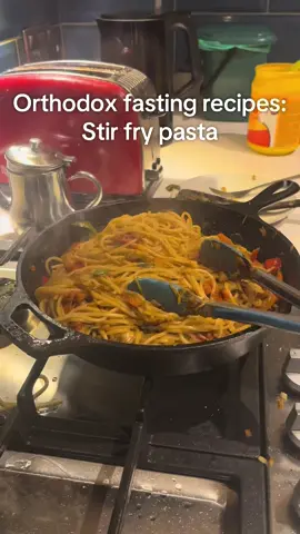 Orthodox fasting recipes to try:) #orthodox #orthodoxchristian #christian #FoodTok #pasta #veganrecipes #stirfy #fasting #fastingchristian #nativity #nativityfast #advent 