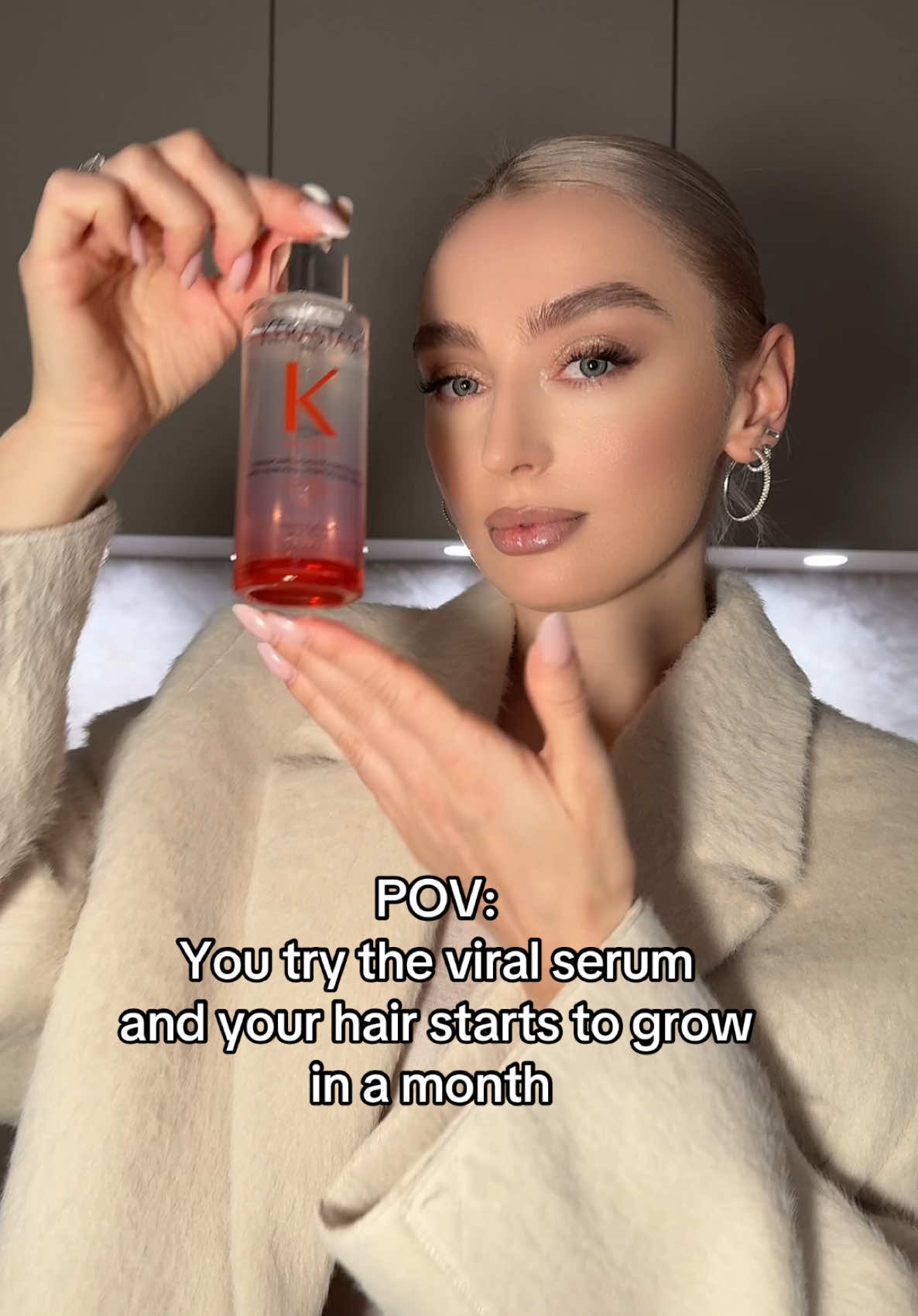 @Kérastase this is 🥺 magic in an bottle  #kerastase #hair #hairstyle #hairtok #hairgrowth #hairgrowthtips #hairgrowthjourney #blondehair #hairtransformation #haircolor 