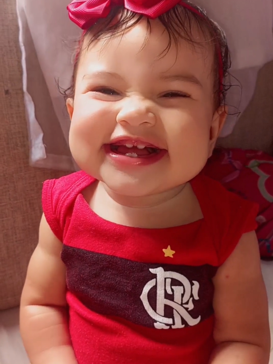#bebes  sorriso lindo da mamãe🥹♥️