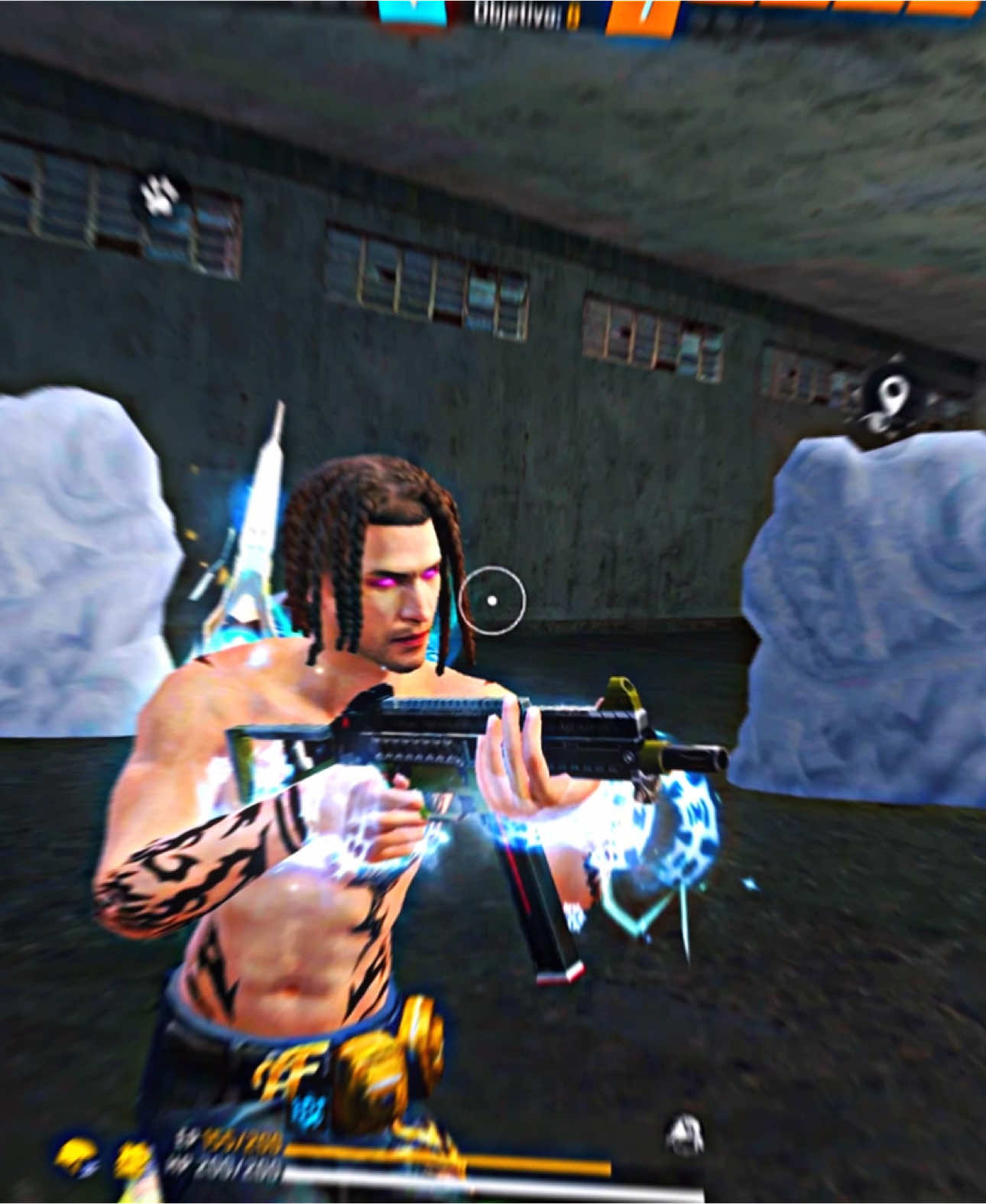 100 mira fofa  #freefire #highlights 