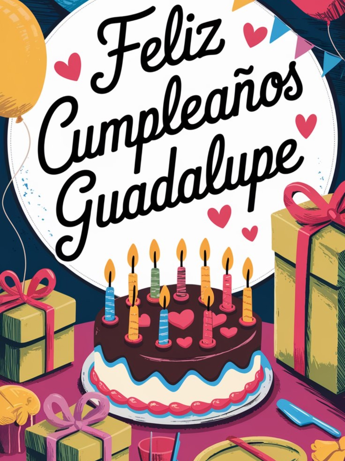 feliz cumpleaños hoy Guadalupe 🙏🤗❤️ que tengas un lindo día y que cumplas muchos años más de vida y salud y felicidad.  feliz cumpleaños en éste día tan especial para ti y tu familia  #cumpleaños #canciones #happybirthday #felizcumpleaños #aacusiamusic #guadalupe 