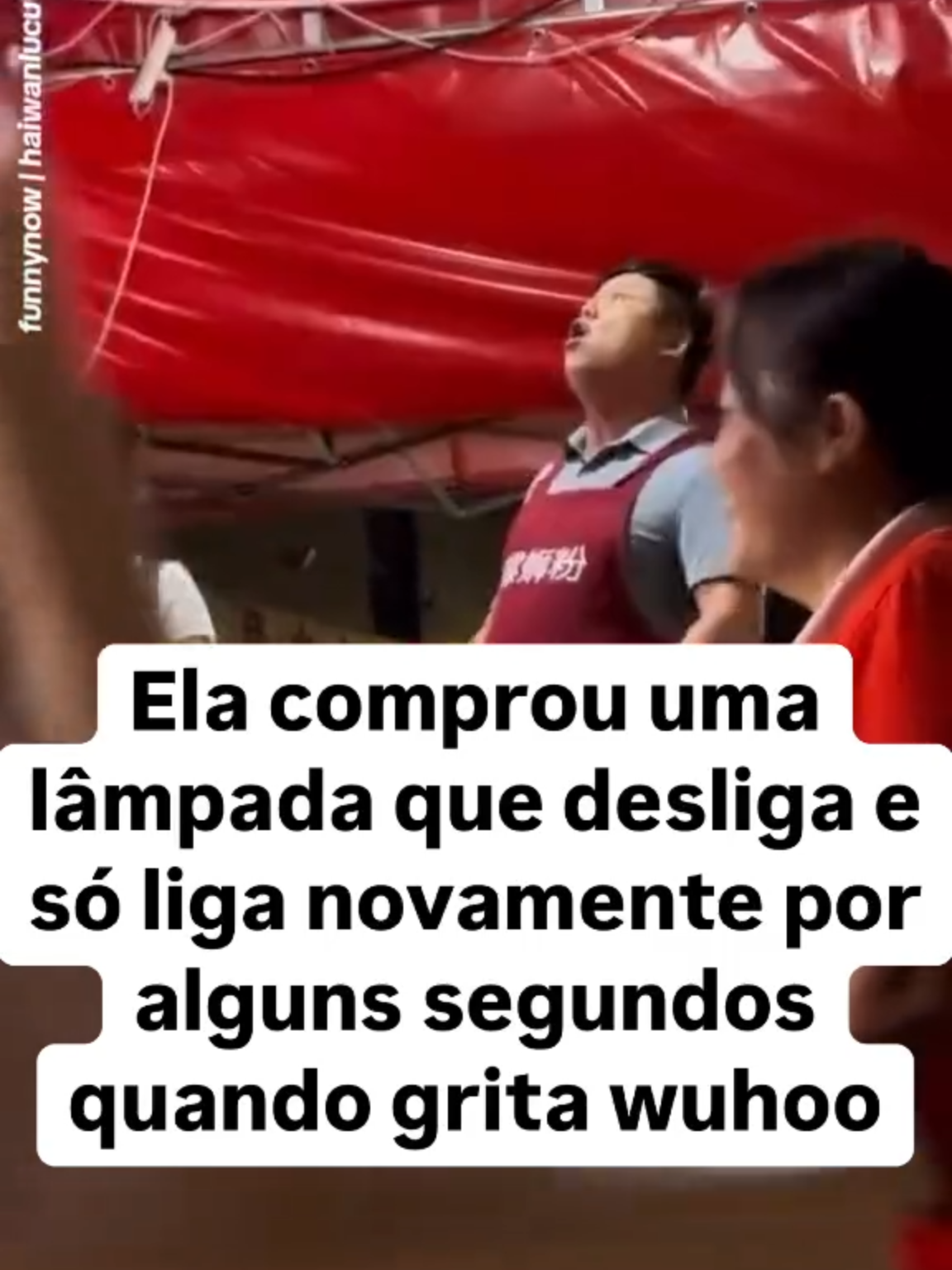 E você, compraria essa lâmpada? #engraçado #divertido #chines #lampada