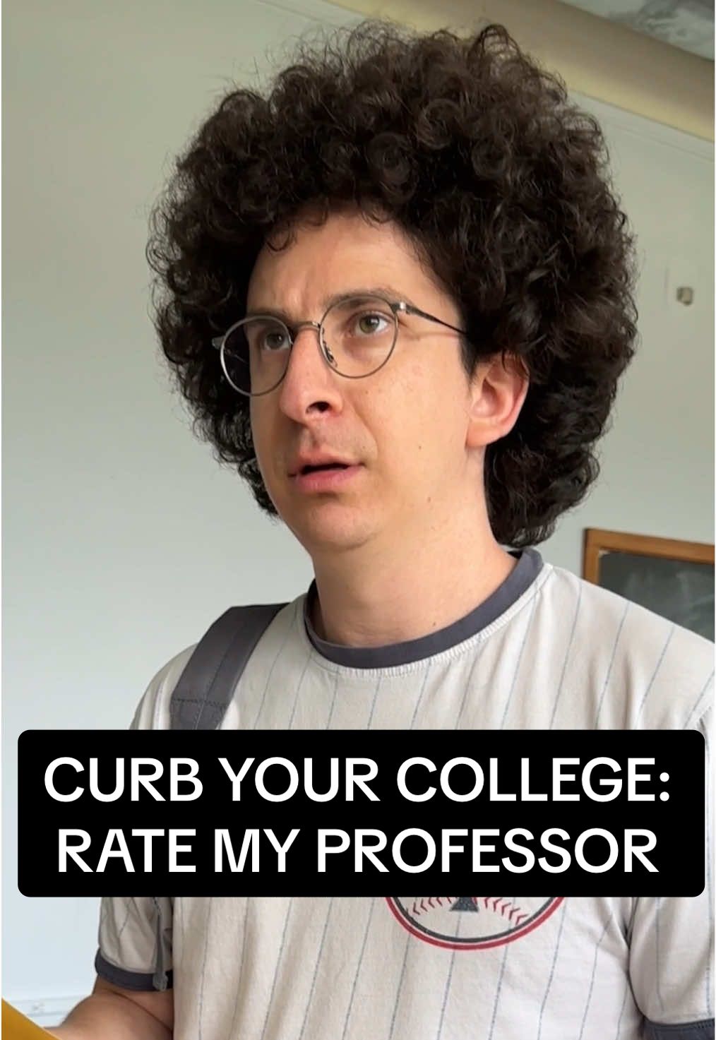 why did I take it pass/fail? #collegelife #passfail #ratemyprofessor #curbyourenthusiasm #larrydavid #collegestudent #professor  