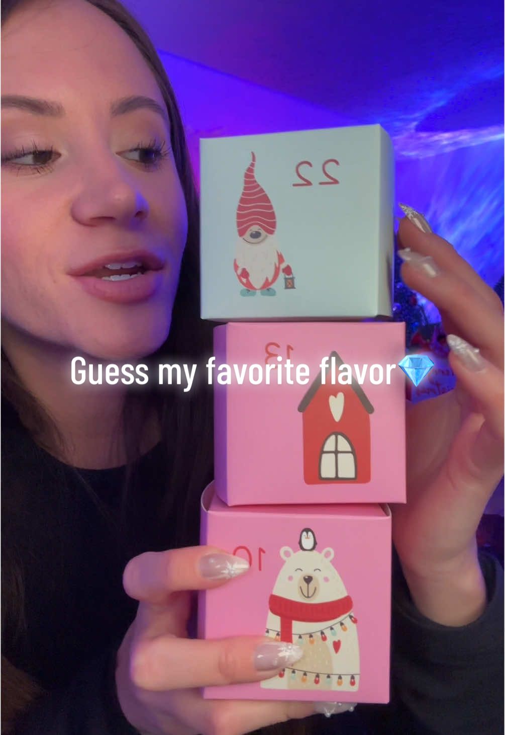 Which flavor did you think was my favorite?💎 use code “safespace10” for 10% off silky gem💖 #asmr #asmrsounds #asmrvideo #asmreating #fyp 