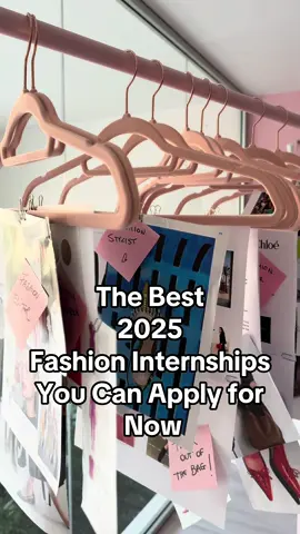 If you are looking for a fashion internship in 2025, these are very interesting 👀💻 Which is your dream role in fashion? 👇🏻👇🏻 #fashioninternships #fashioninternship #fashionjobs #fashionjob #2025internships 